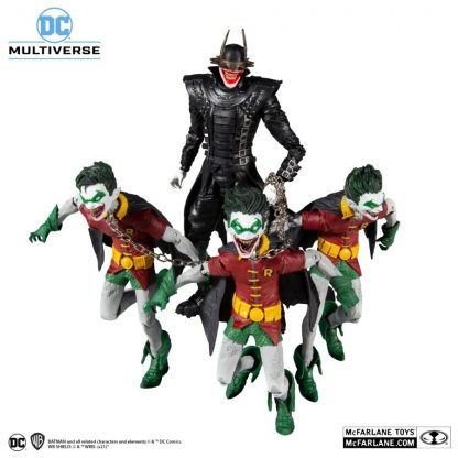 Batman - Batman Who Laughs & Robins Earth-22 Action Figure DLX Set - Image 2