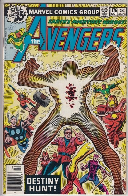 The Avengers Vol 1 #176 FN+