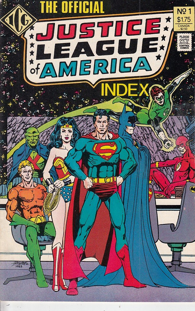 Official Justice League America Index (1986) Set FN/VF – Collector's ...