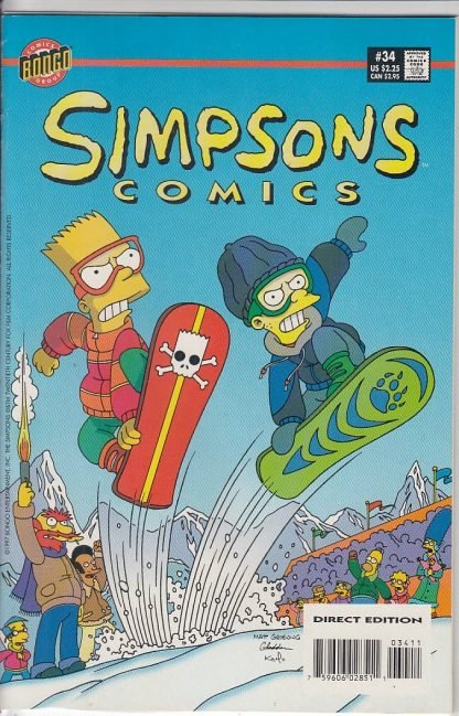 Simpsons Comics  #34  VF/NM