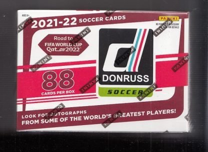 2021/22 Panini Donruss Soccer Retail Blaster Trading Cards Box