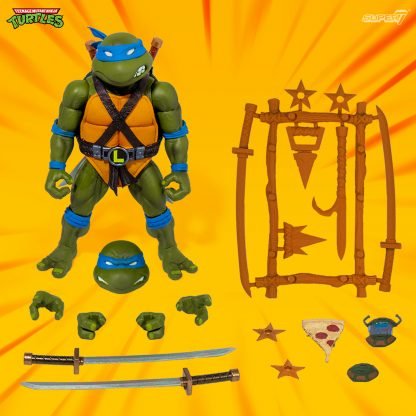 TMNT Ultimates Super 7 Leonardo Action Figure - Image 2