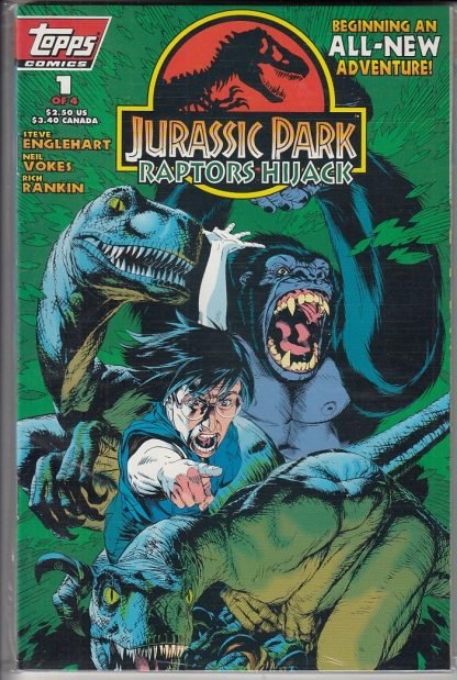 Jurassic Park Raptors Hijack Comic Set VF