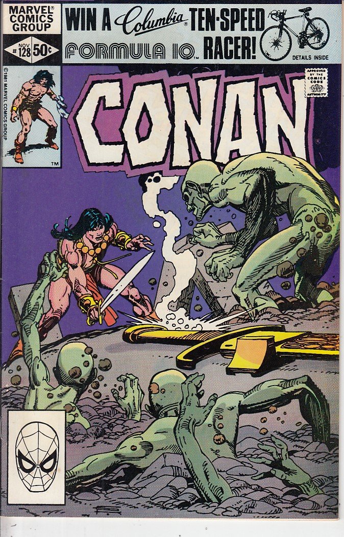 Conan The Barbarian Vol 1 128 Fn Collectors Edge Comics 