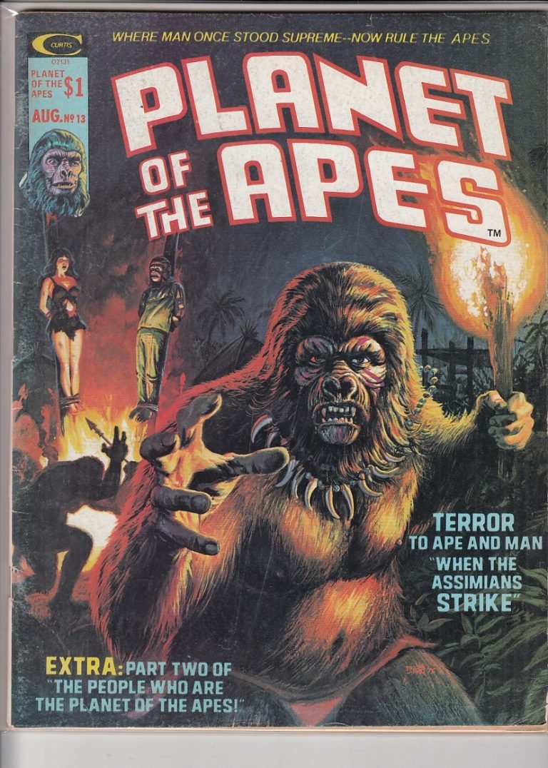 Planet Of The Apes Magazine #13 Vg Fn – Collector's Edge Comics