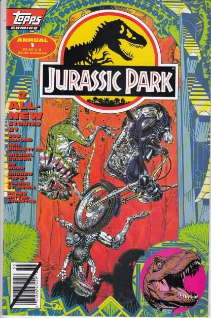 Return to Jurassic Park Comic Set VF - Image 3