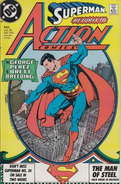 Action Comics   #643   FN+