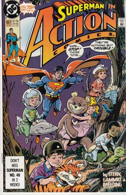 Action Comics   #657   FN/VF