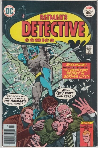 Detective Comics  #465  FN+