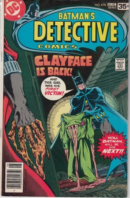 Detective Comics  #478  VF-