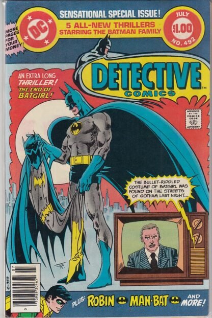 Detective Comics  #492  Vf-