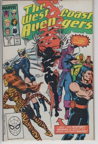 West Coast Avengers   #37   FN/VF