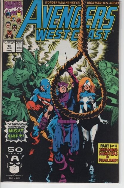 West Coast Avengers   #76   FN/VF