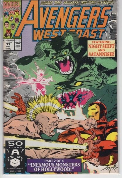 West Coast Avengers   #77   FN/VF