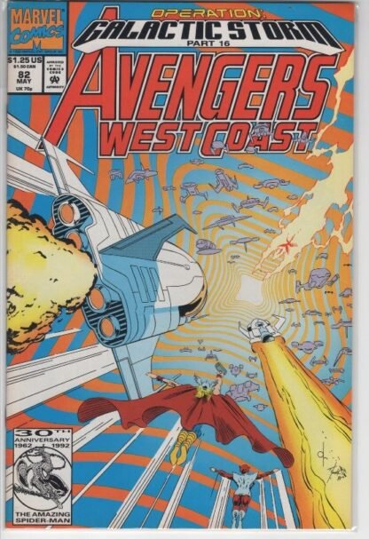 West Coast Avengers   #82   VF-