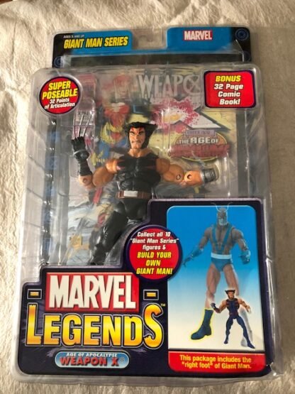 Marvel Legends Toy Biz Giant Man Series Weapon X Action Figure ...