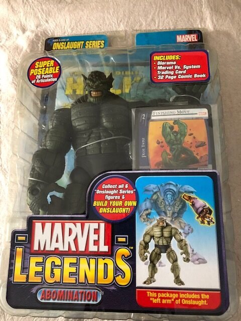 Marvel Legends Toy Biz Onslaught Series Abomination Action Figure ...