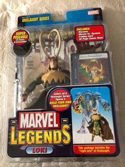 Marvel Legends Toy Biz Onslaught Series Loki Action Figure