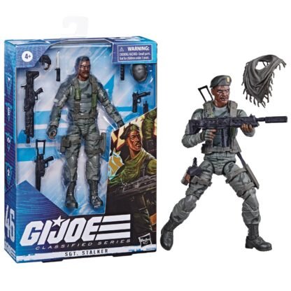 GI JOE CLASSIFIED SERIES SGT STALKER ACTION FIGURE