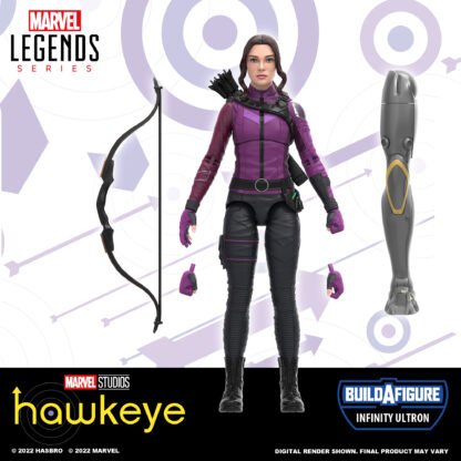 MARVEL DISNEY PLUS LEGENDS KATE BISHOP ACTION FIGURE - Image 2