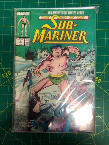 Saga of the Sub-Mariner Comic Set VG-FN