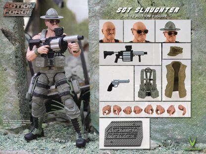 ACTION FORCE SERIES 2 SGT SLAUGHTER ACTION FIGURE