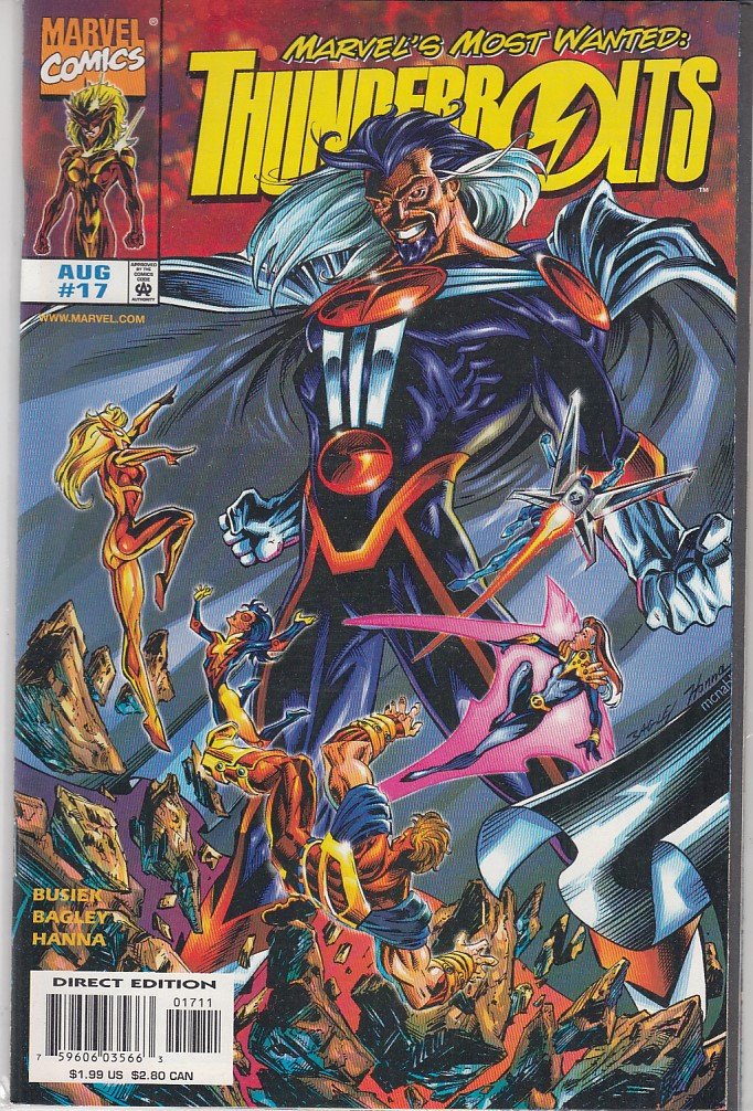 Thunderbolts 1997 17 Fnvf Collectors Edge Comics 0535