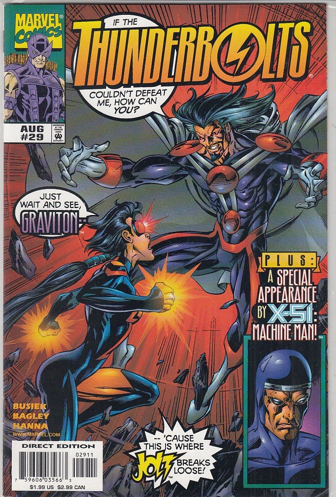 Thunderbolts 1997 29 Fnvf Collectors Edge Comics 0616