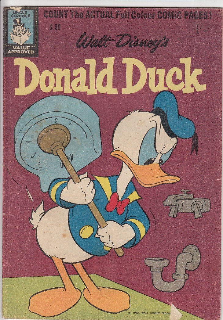 Donald Duck D69 FN- – Collector's Edge Comics