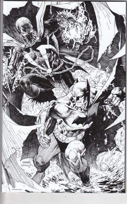 BATMAN/SPAWN #1 ONE /SHOT 1/100 JIM LEE VARIANT