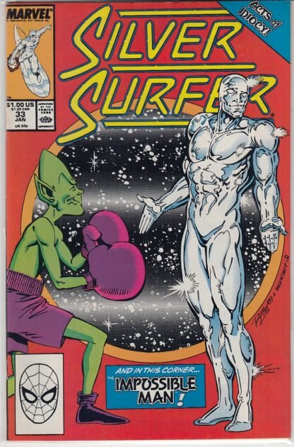 Silver Surfer 2nd Series   #33   FN/VF