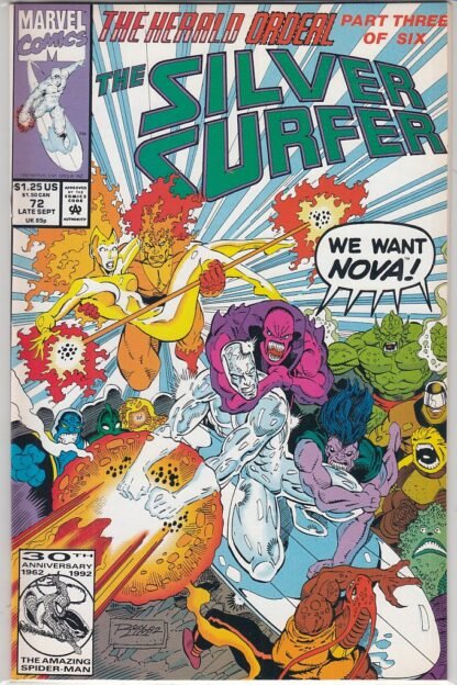 Silver Surfer 2nd Series   #72   VF