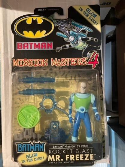 Batman Mission Masters Series 4 Rocket Blast Mr. Freeze Action Figure