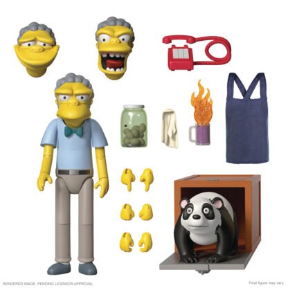 SIMPSONS ULTIMATES MOE ACTION FIGURE - Image 2