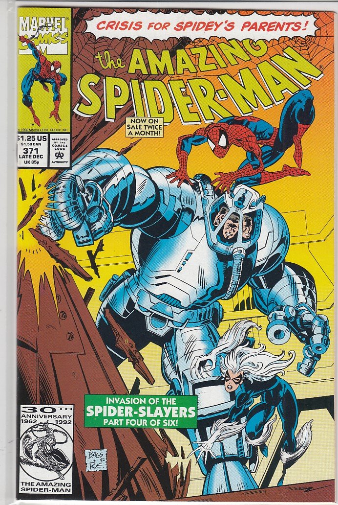 Amazing Spider-Man Vol 1 #371 VF+ – Collector's Edge Comics