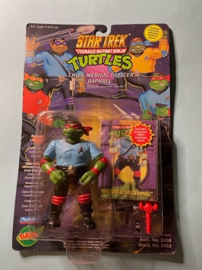 Star Trek Teenage Mutant Ninja Turtles Chief Medical Officer Raphael ...