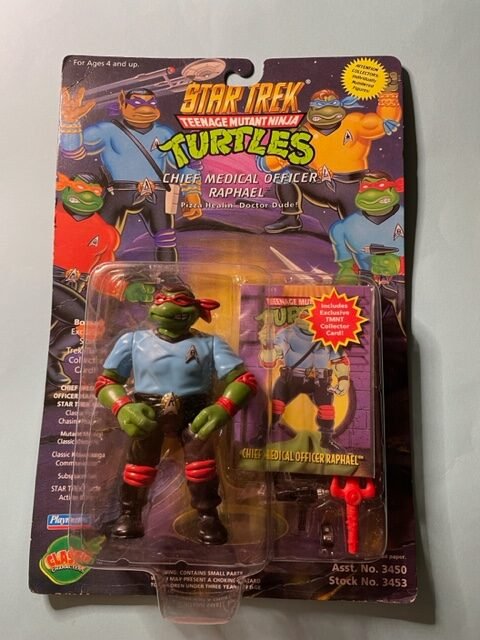 Star Trek Teenage Mutant Ninja Turtles Chief Medical Officer Raphael 