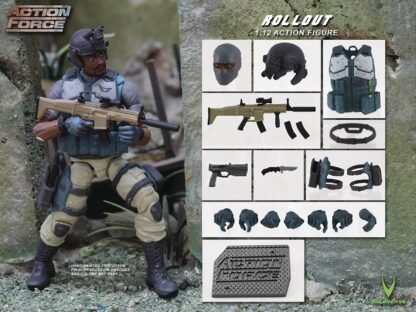 ACTION FORCE SERIES 2 ROLLOUT ACTION FIGURE