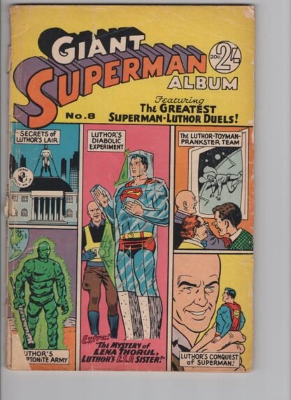 Giant Superman Album   #8   VG