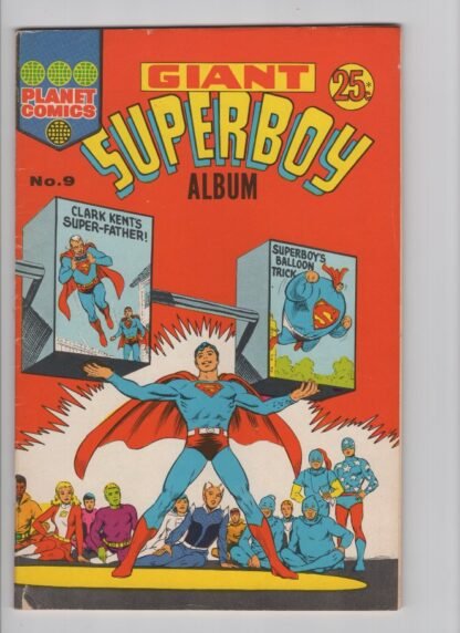 Giant Superboy Album   #9   FN