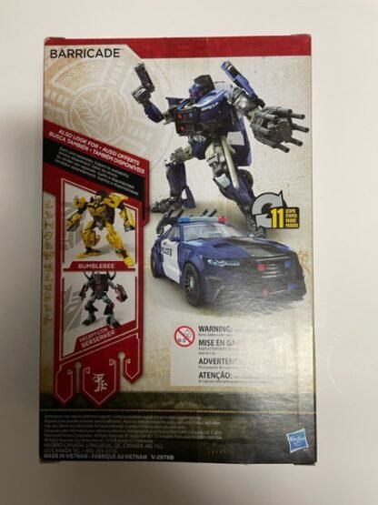 Transformers Premier Edition Barricade Action Figure - Image 2