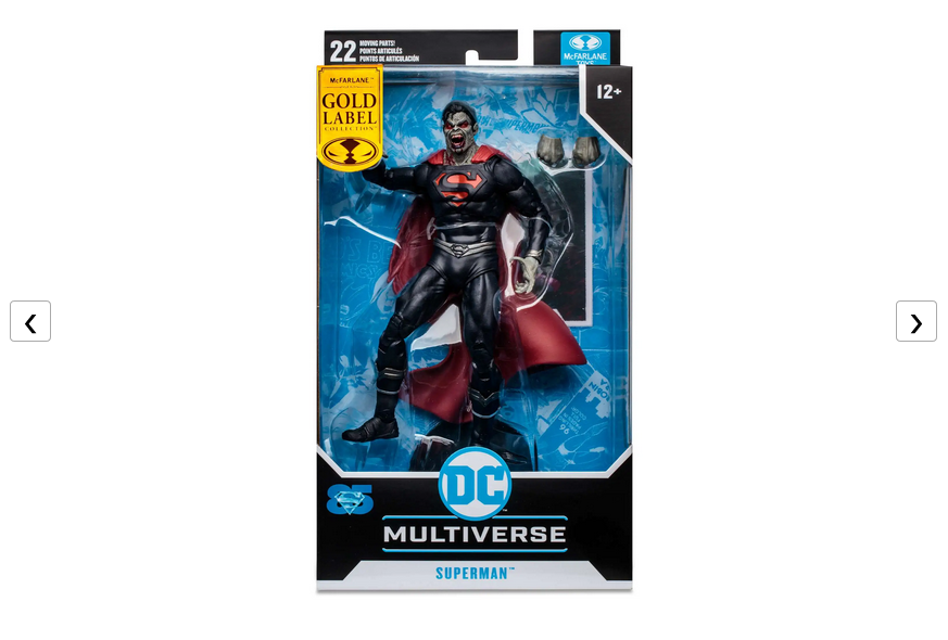 DC Multiverse Superman (DC vs.Vampires) Gold Label Action Figure ...