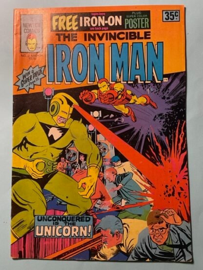 Iron Man #2 Newton Comics FN NP