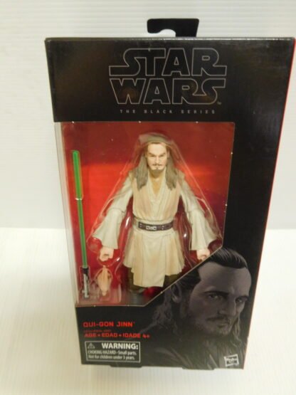 Star Wars Black Series Red Line   Qui Gon Jinn   #40   Action Figure