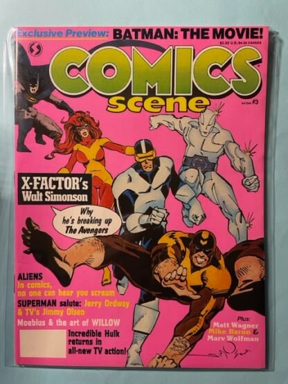 Comics Scene Magazine   #3   VF