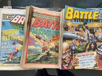 Battle Comics Weekly (UK) Comic Lot VG/FN