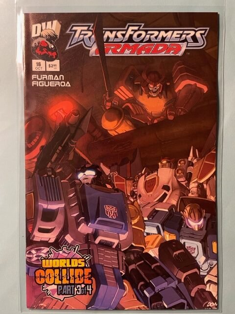 Transformers Armada Energon 16 VF Collector s Edge Comics