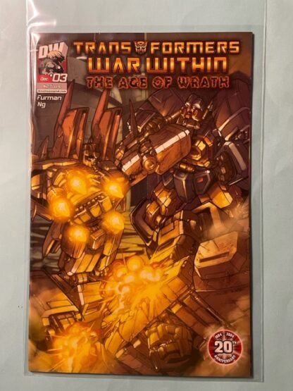 Transformers War Within Age of Wrath  #3   VF