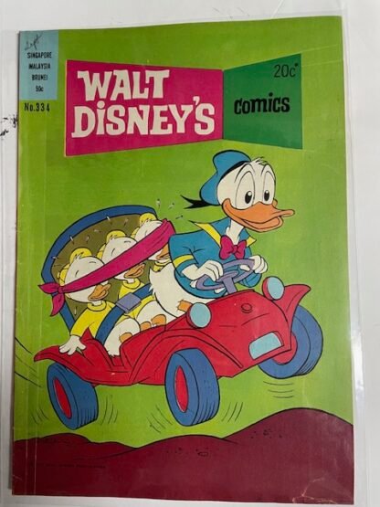 Walt Disney Comics   #334   FN/VF