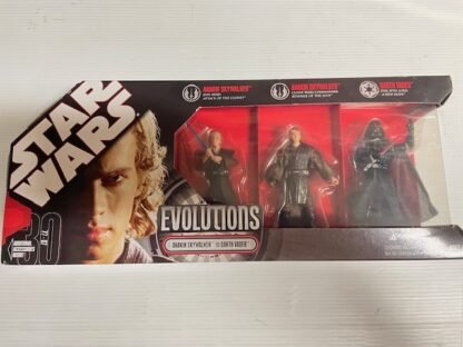 Star Wars Evolutions Anakin Skywalker to Darth Vader Figure Set